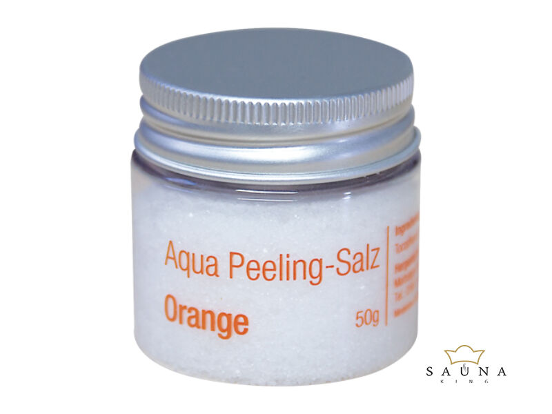 Aqua Peeling-Salz, Orange, in 2 Optionaler Größen