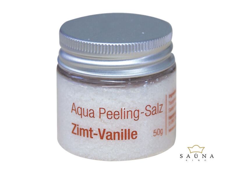 Aqua Peeling-Salz, Zimt-Vanille, in 2 Optionaler Größen