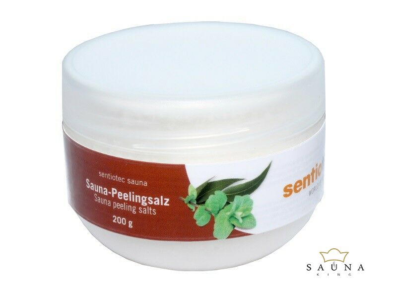 Sauna Peeling-Salz, Eukalyptus-menthol, 200 g