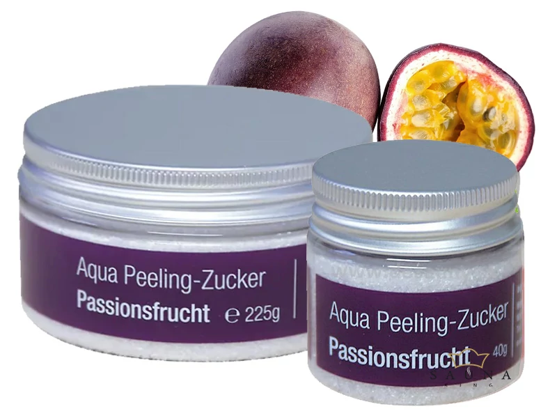 Aqua Peeling-Zucker, Passionsfrucht, in 2 Optionaler Größen