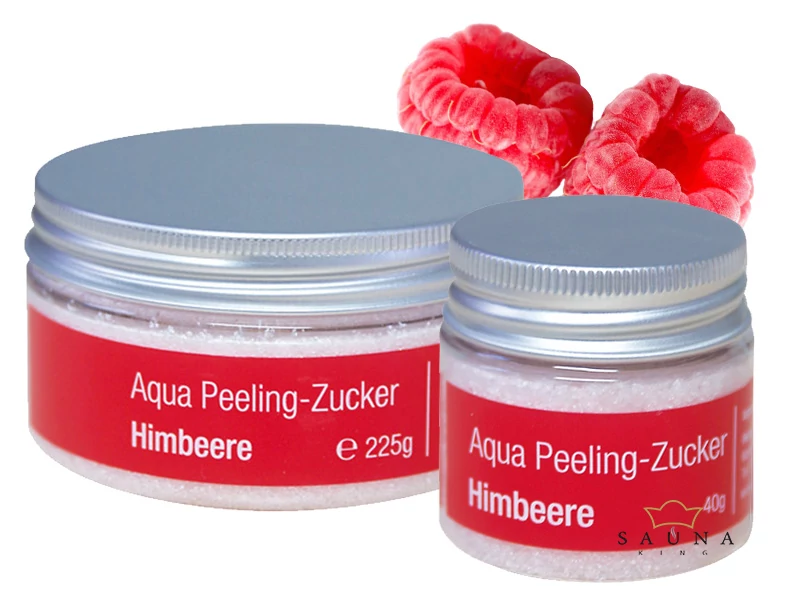 Aqua Peeling-Zucker, Himbeere, in 2 Optionaler Größen