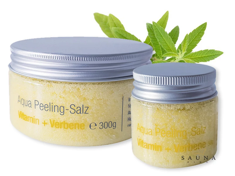 Aqua Peeling-Salz, Vitamin+Verbene, in 2 Optionaler Größen
