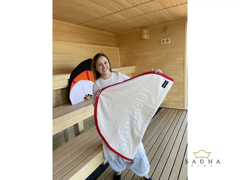 SAUNAGUT® Sauna Wedeltuch TORREOO, Wedeltuch für den Saunameister