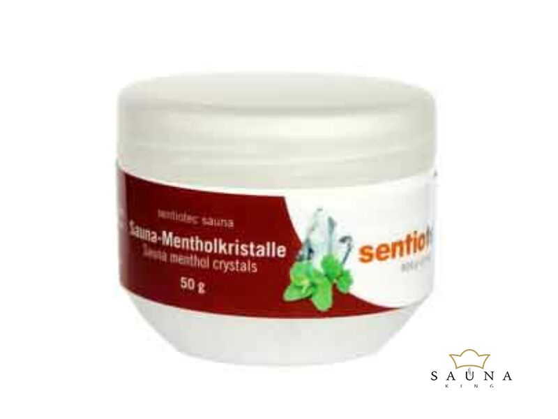 Sentiotec Mentholkristalle für einen reinen Menthol-Aufguss 50g