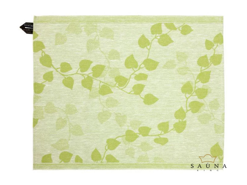 JOKIPIIN Premium Sitztuch, grün, mit Blätter Motiv, 45x55cm