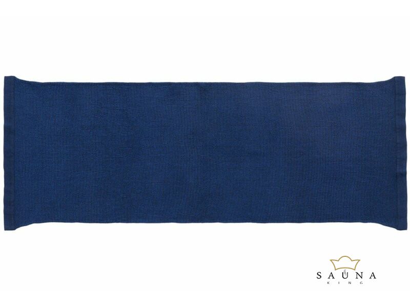 RENTO "Kenno" Sauna Liegetuch, Navy Blau, 60 x 160 cm