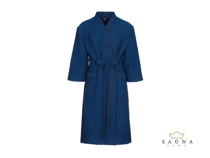 RENTO "Kenno" Bademantel, Navy BLAU, S/M