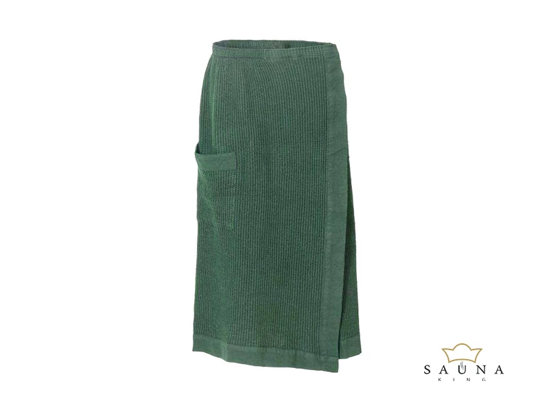 RENTO "Kenno" Herren Sauna-Kilt, Grün, 145 x 70 cm