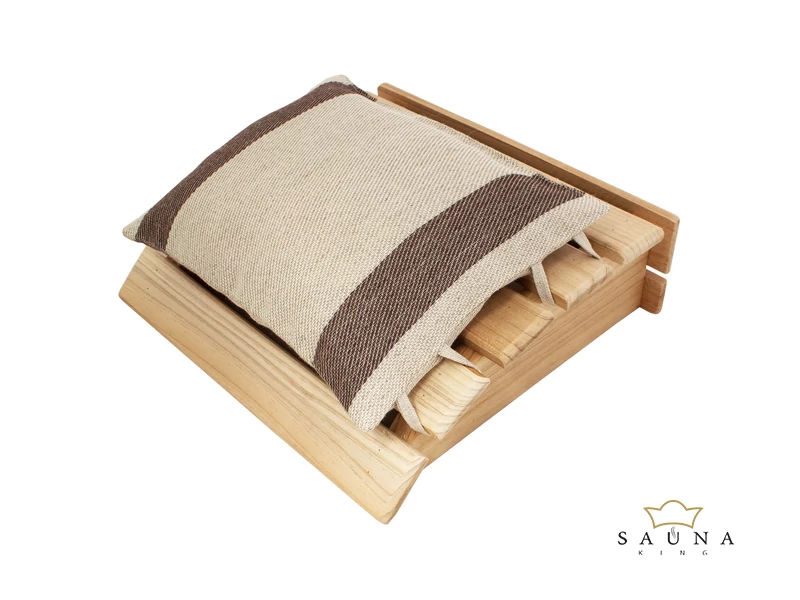 Produktbild von Sauna Hut Saunakissen Set - Sauna Kopfstütze Und Sitzunterlage - Sauna Saunakilt Herren