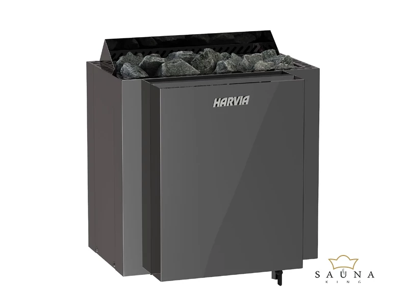HARVIA Qubic Combi Saunaofen ohne Steuerung SCHWARZ 6 kw