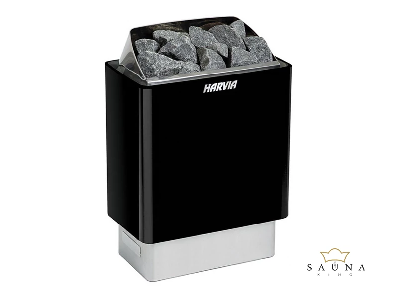 HARVIA Trendi Saunaofen ohne Steuerung, Schwarz, 8 kw