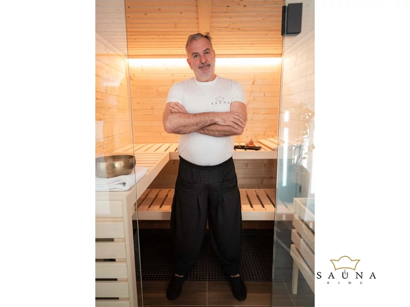 Sauna-, Yoga- oder Haremshose, Schwarzes L/XL