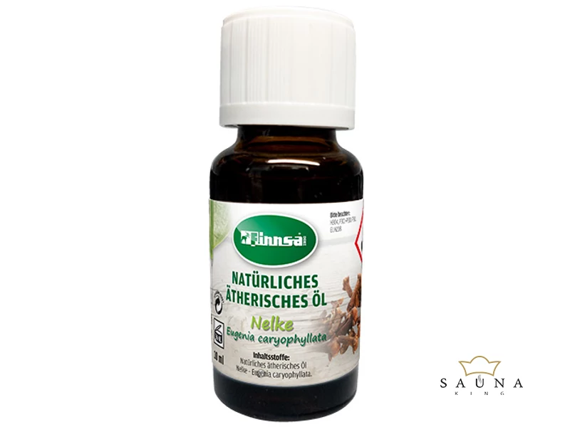 FINNSA 100% reine ätherische Saunaöl,  Nelke, 10 ml