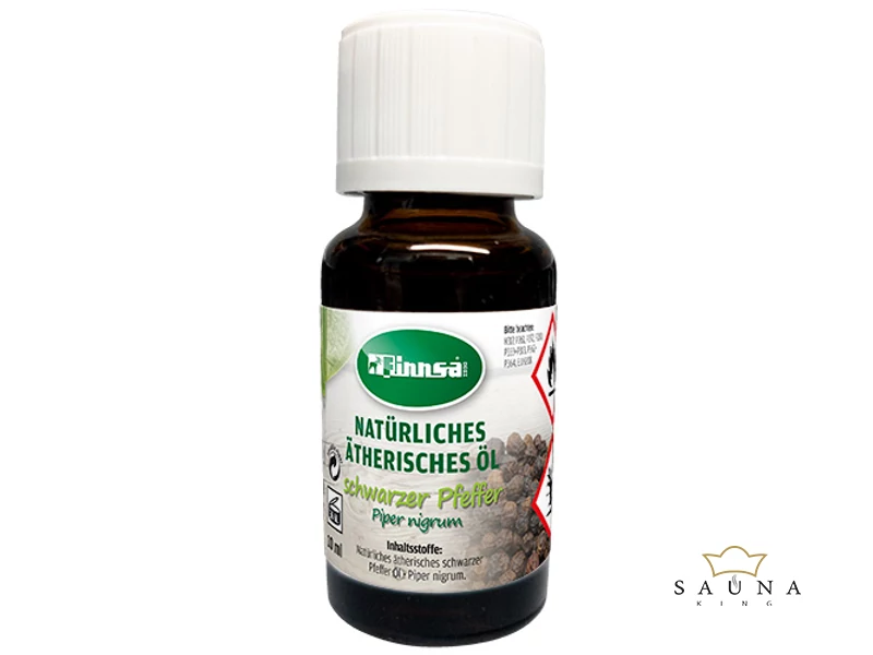 FINNSA 100% reine ätherische Saunaöl, Pfeffer schwarz, 10 ml