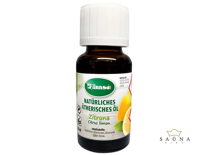 FINNSA 100% reine ätherische Saunaöl, Zitrone, 10 ml