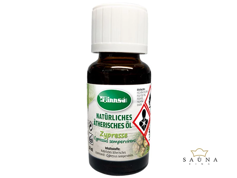 FINNSA 100% reine ätherische Saunaöl, Zypresse, 10 ml
