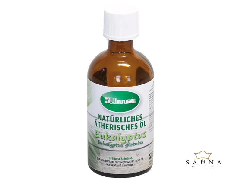 FINNSA 100% reine ätherische Saunaöl,  Eukalyptus, 100 ml