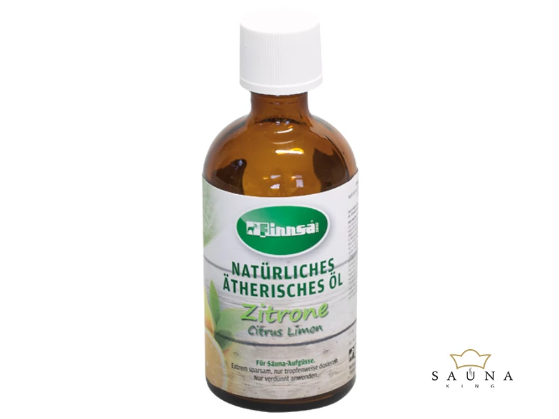 FINNSA 100% reine ätherische Saunaöl, Zitrone, 100 ml