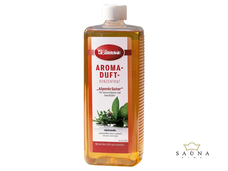 Finnsa "AROMA" Sauna Duftkonzentrat, 24 verschiedene Aromen, 1L
