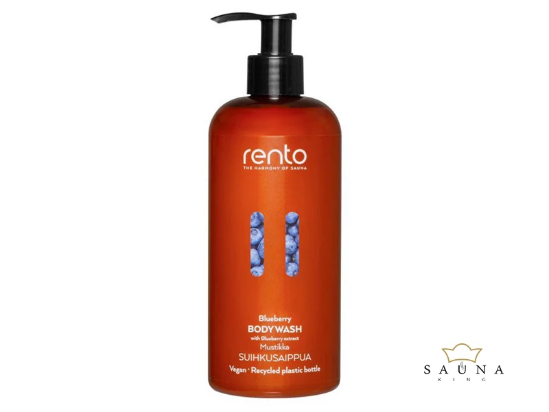 RENTO Sauna Relax Duschgel, Blaubeere, 400ml