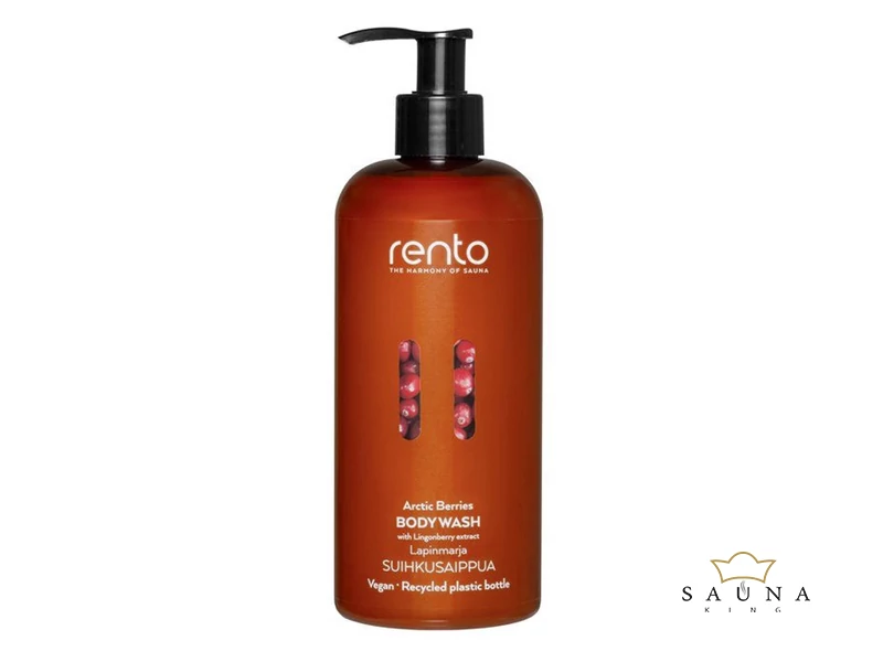 RENTO Sauna Relax Duschgel, Lapplandbeere, 400ml