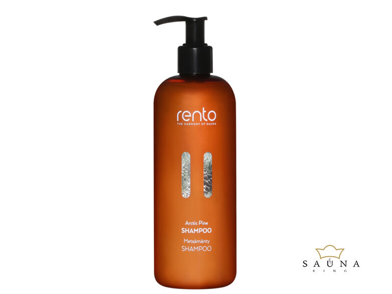 RENTO pflegende Shampoo nach der Sauna, Arktische Kiefer, 400ml