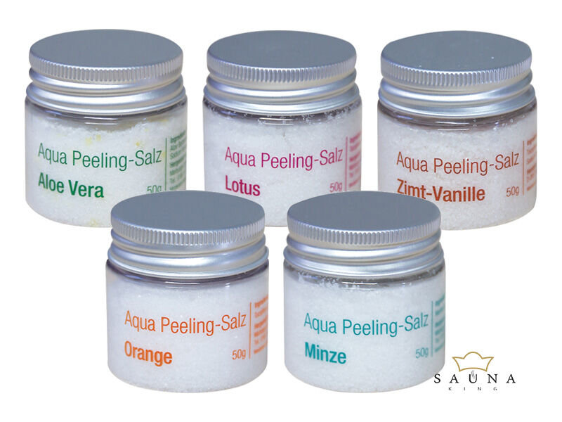 Aqua Peeling Salz 5-er Set, 5x50g